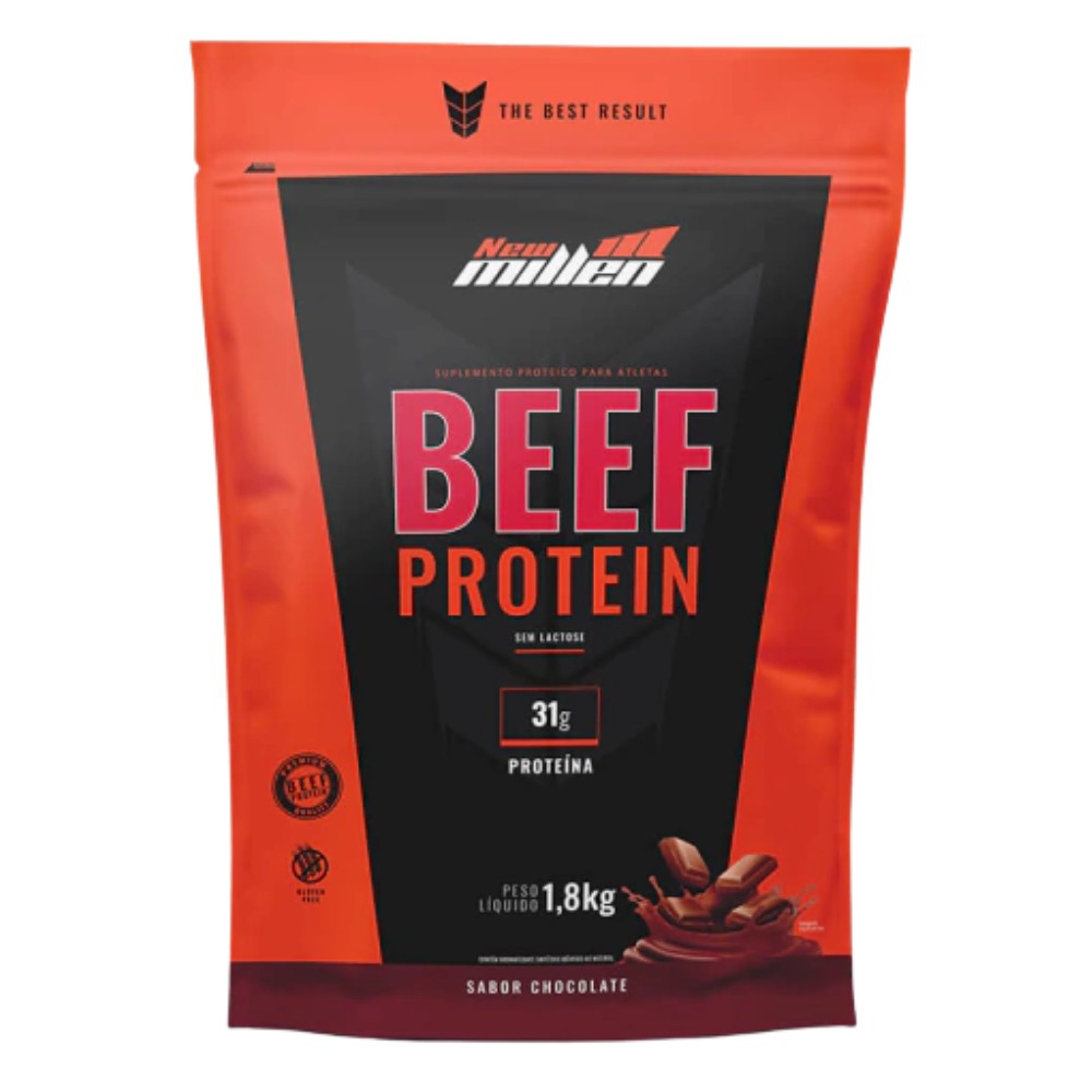 BEEF PROTEIN 1.8KG - NEW MILLEN - X3 Suplementos