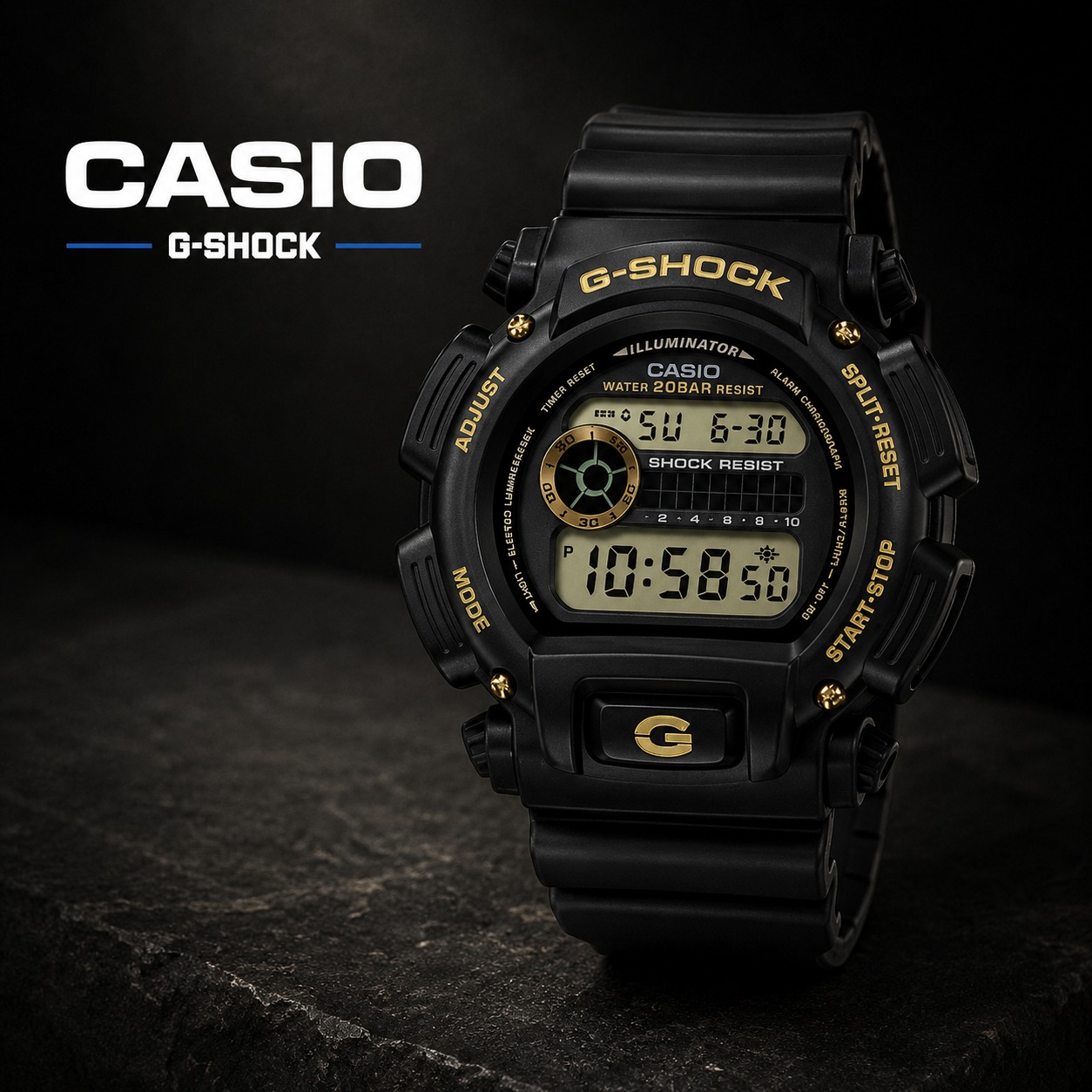Relógio Casio G-Shock Masculino DW-9052GBX-1A9DR - Retran Joias