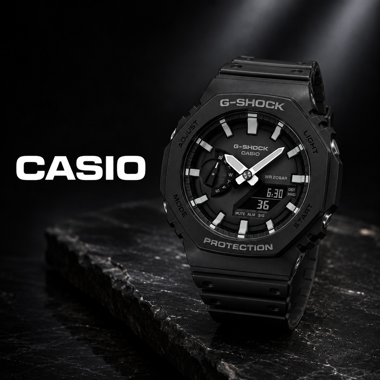 Relógio Casio G-Shock Masculino Ga-2100-1adr - Retran Joias - Uma