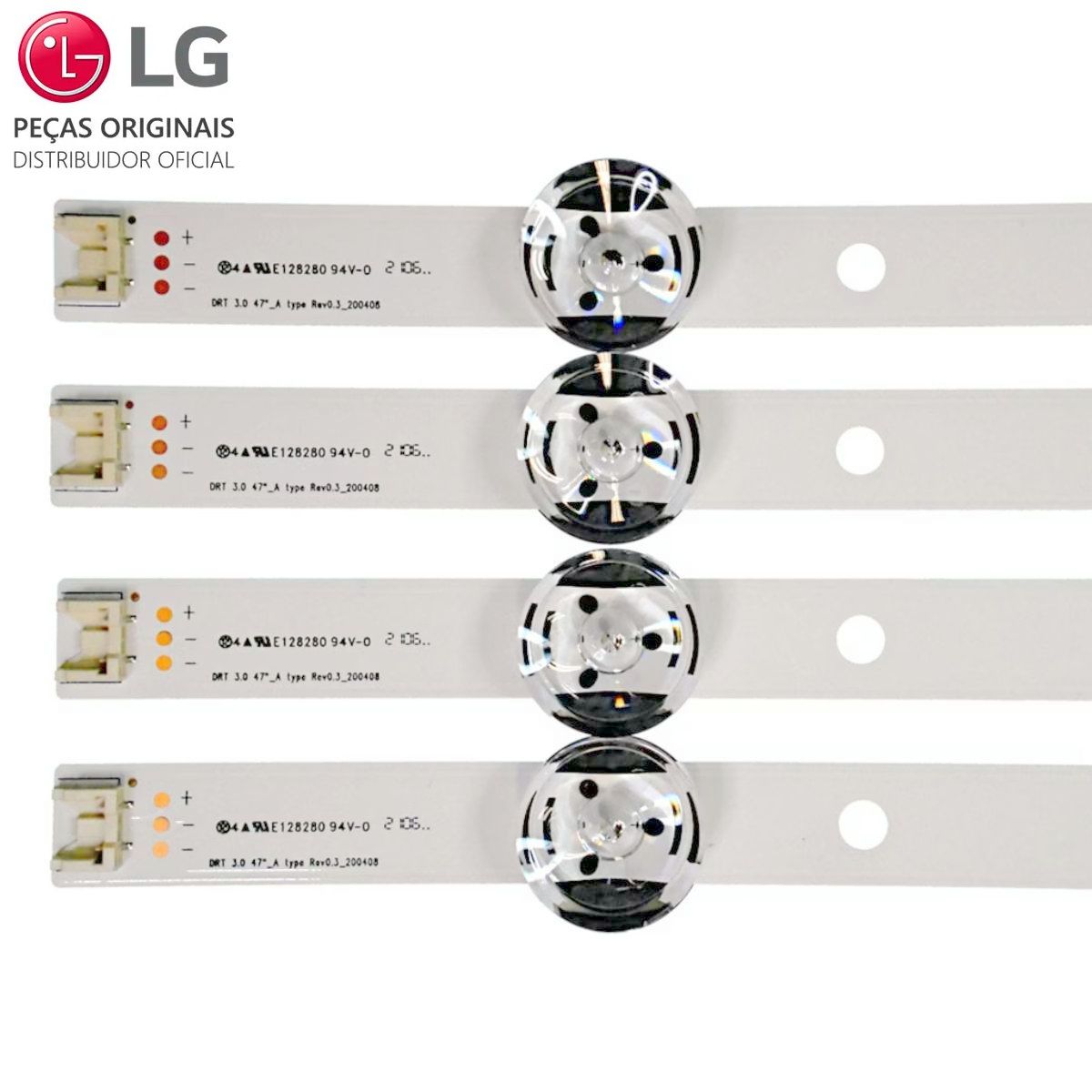 KIT 8 BARRAS DE LED TV LG 47 - AGF78400901 - ORIGINAL - Distribuidor  oficial de peças e acessórios LG no Brasil