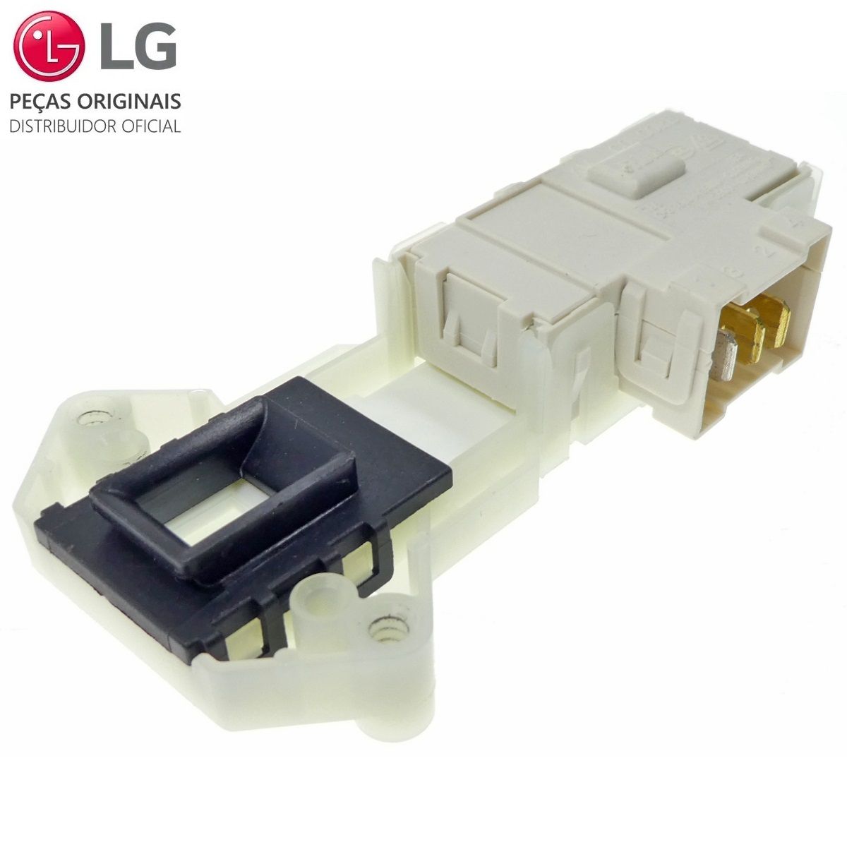 Sicurezza Porta (serratura) Per Lavatrice LG – 6601EN1003D – Ricambio Originale Bianco, Interruttore A Levetta