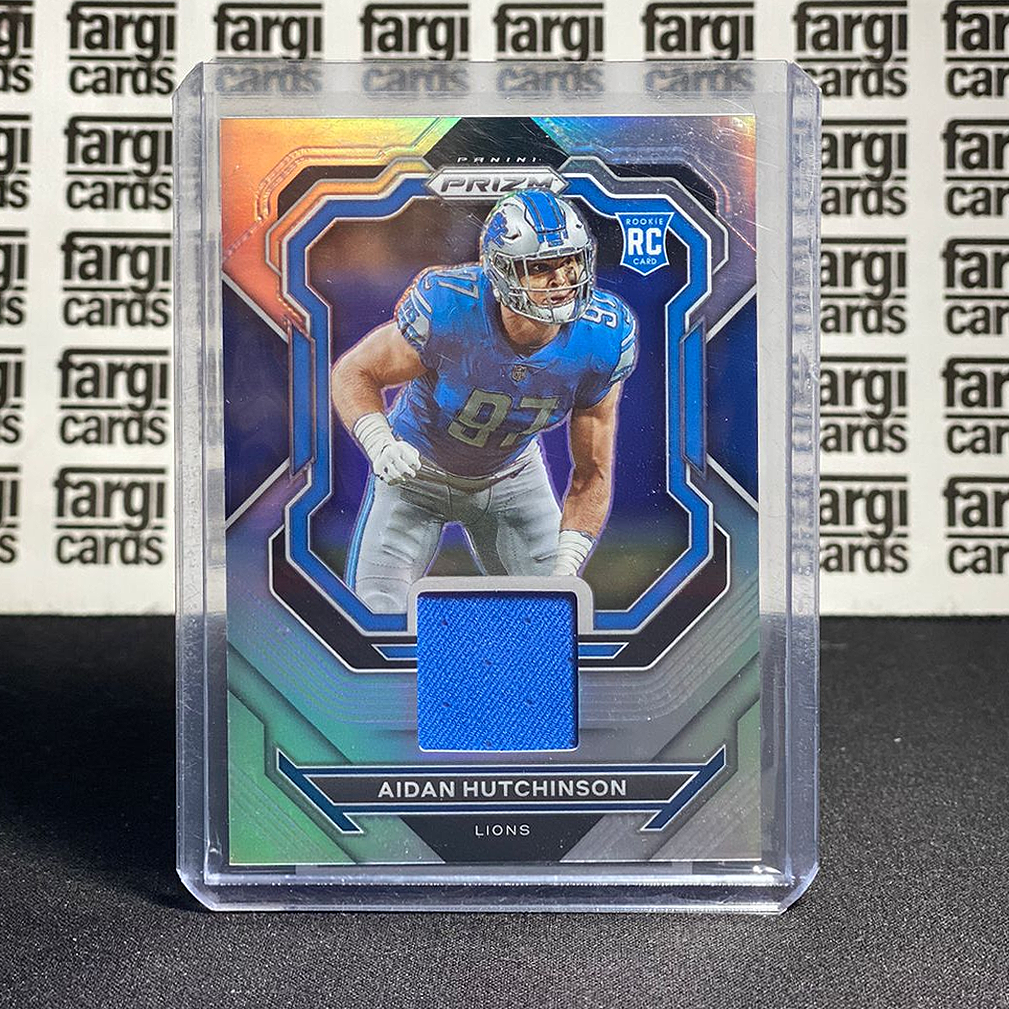 2022 Panini Prizm Premier Jerseys #16 Aidan Hutchinson Jersey