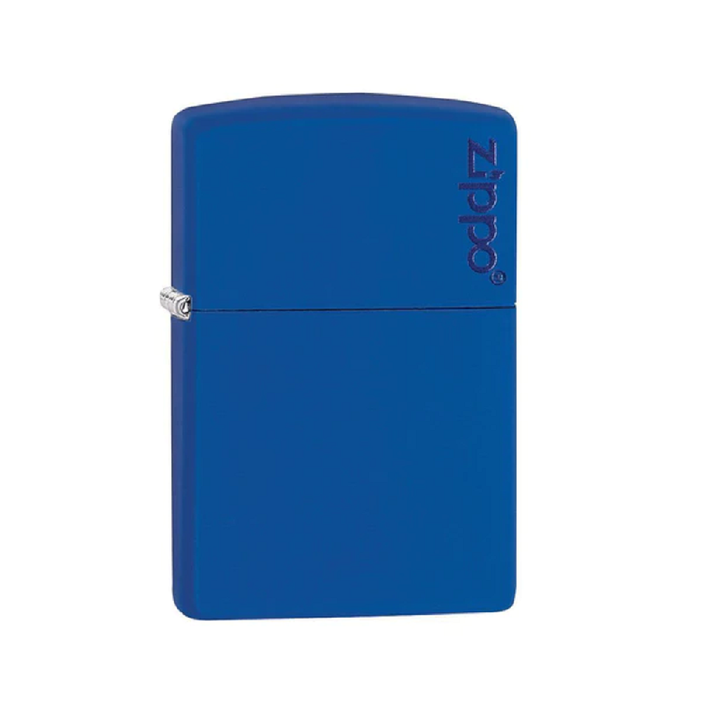 Zippo Aansteker Royal Blue Matte Met Logo