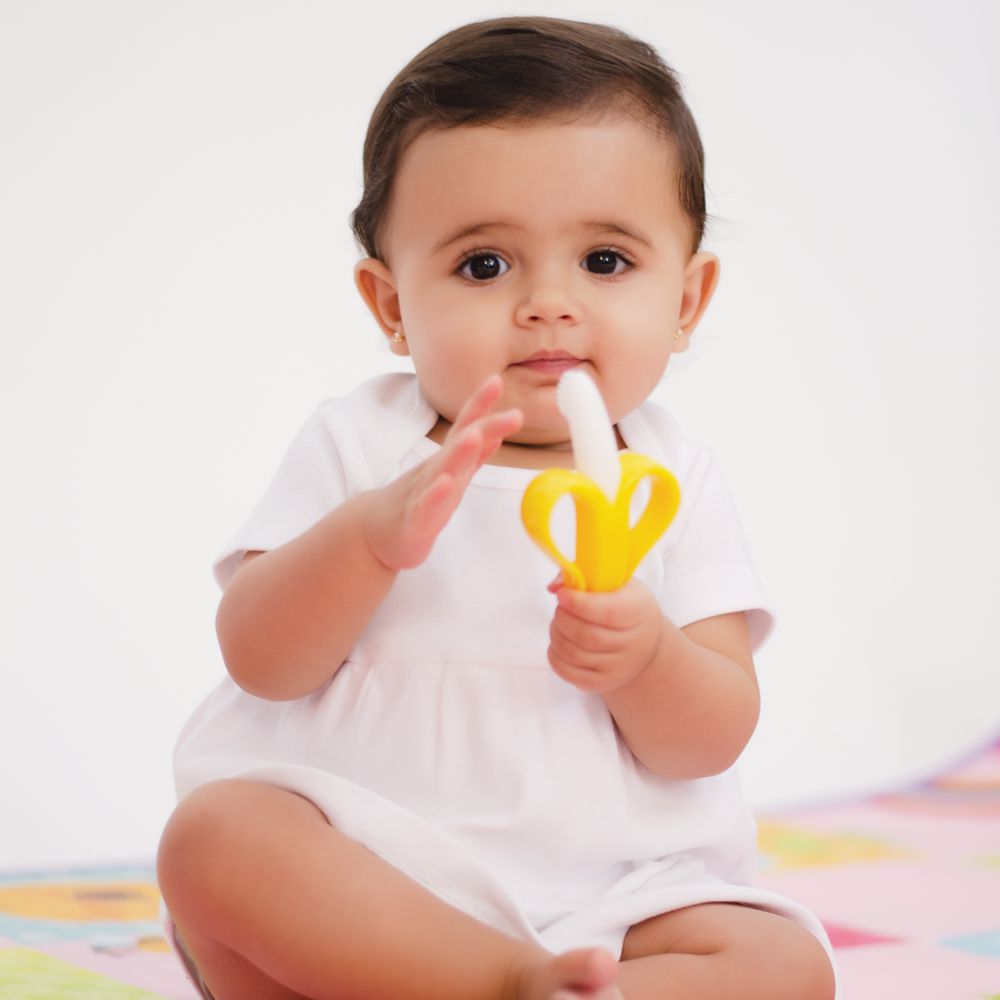 Escova Massageadora Mordedor de Gengiva Banana - Buba - Alle Alle Store  Baby e Kids A Loja do Seu Bebê
