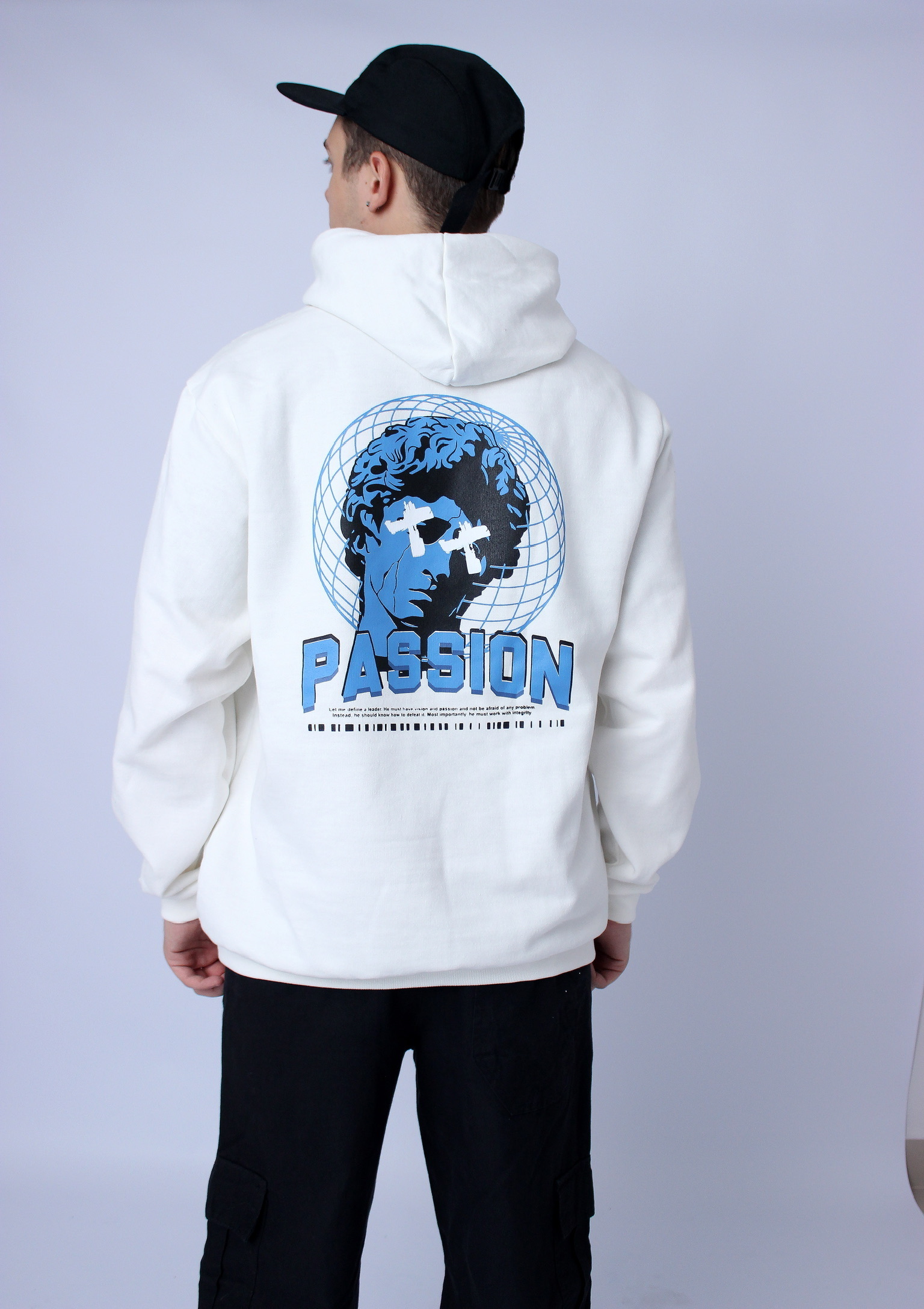 Moletom Passion Hilf Branco - Hilf