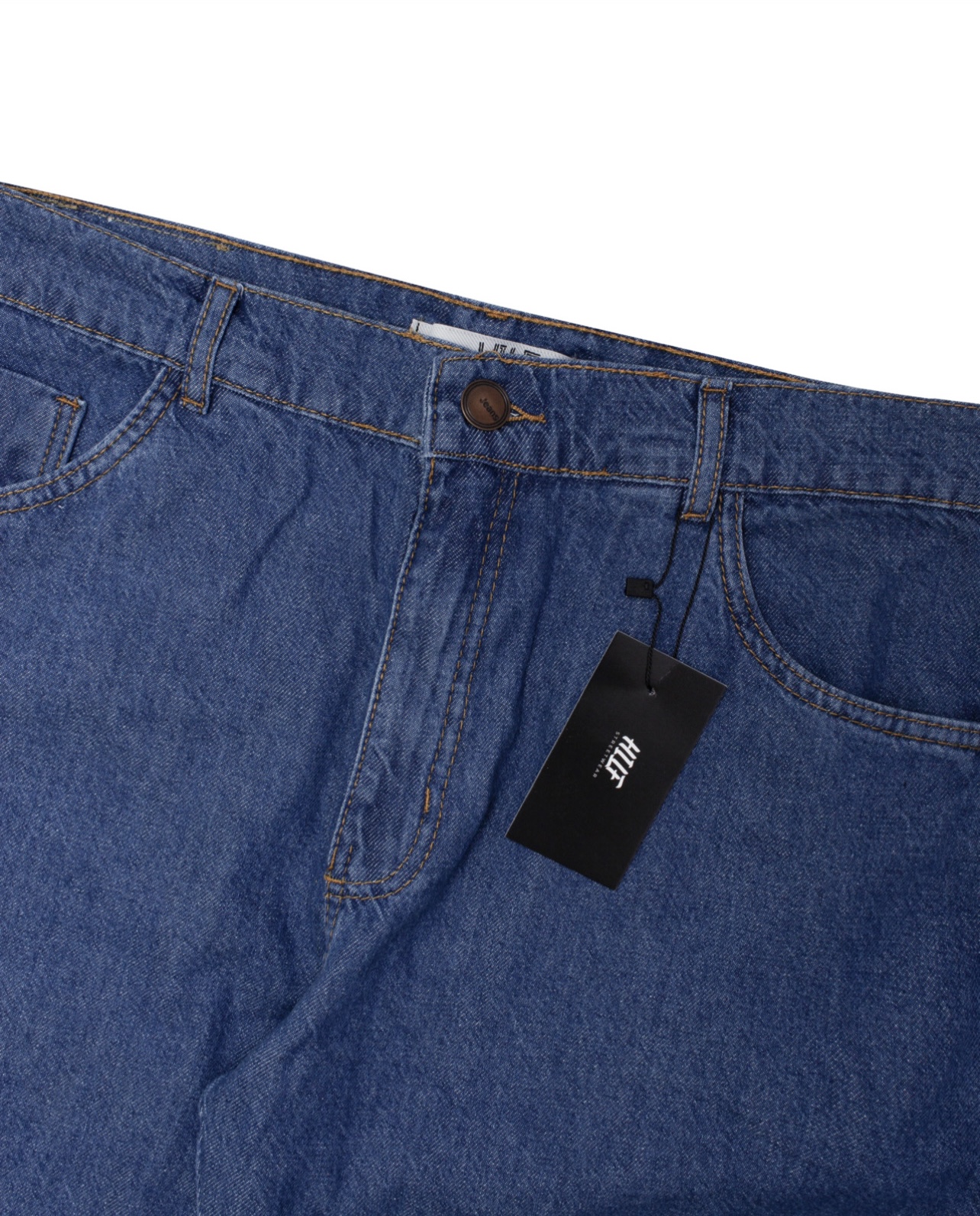 Calça Balão jeans intermediária - Hilf