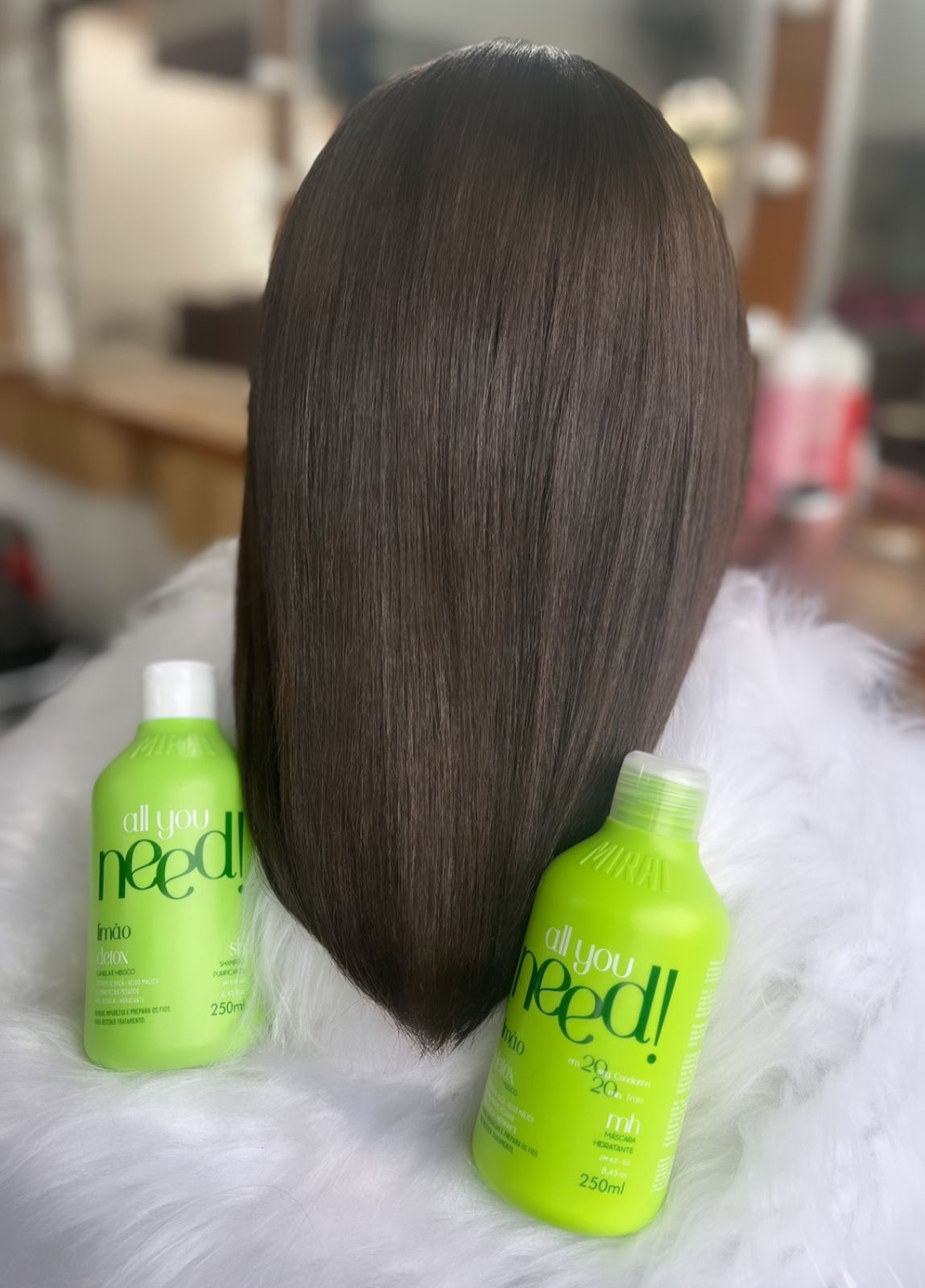 2 Kit Máscara e Shampoo Limão Mirai Detox - Eaê! Cosméticos