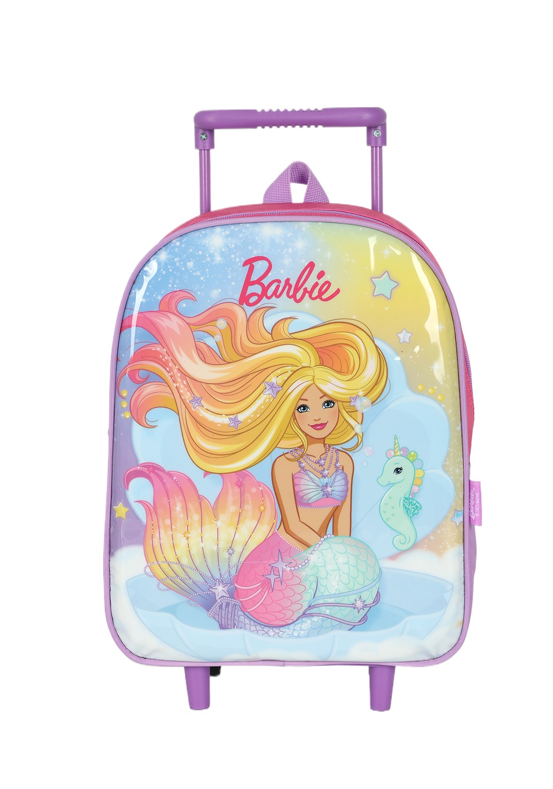 Mochila de Rodinhas Barbie Sereia - BELLI KIDS ATACADO