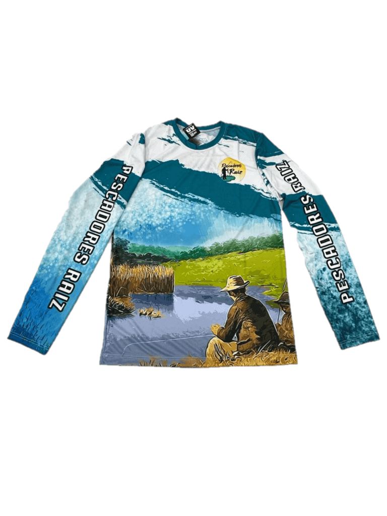 Camiseta de Pesca UV 50 UPF Pescadores Raiz Edição Pai e Filho - MP Fishing  MP Mundo da Pescaria