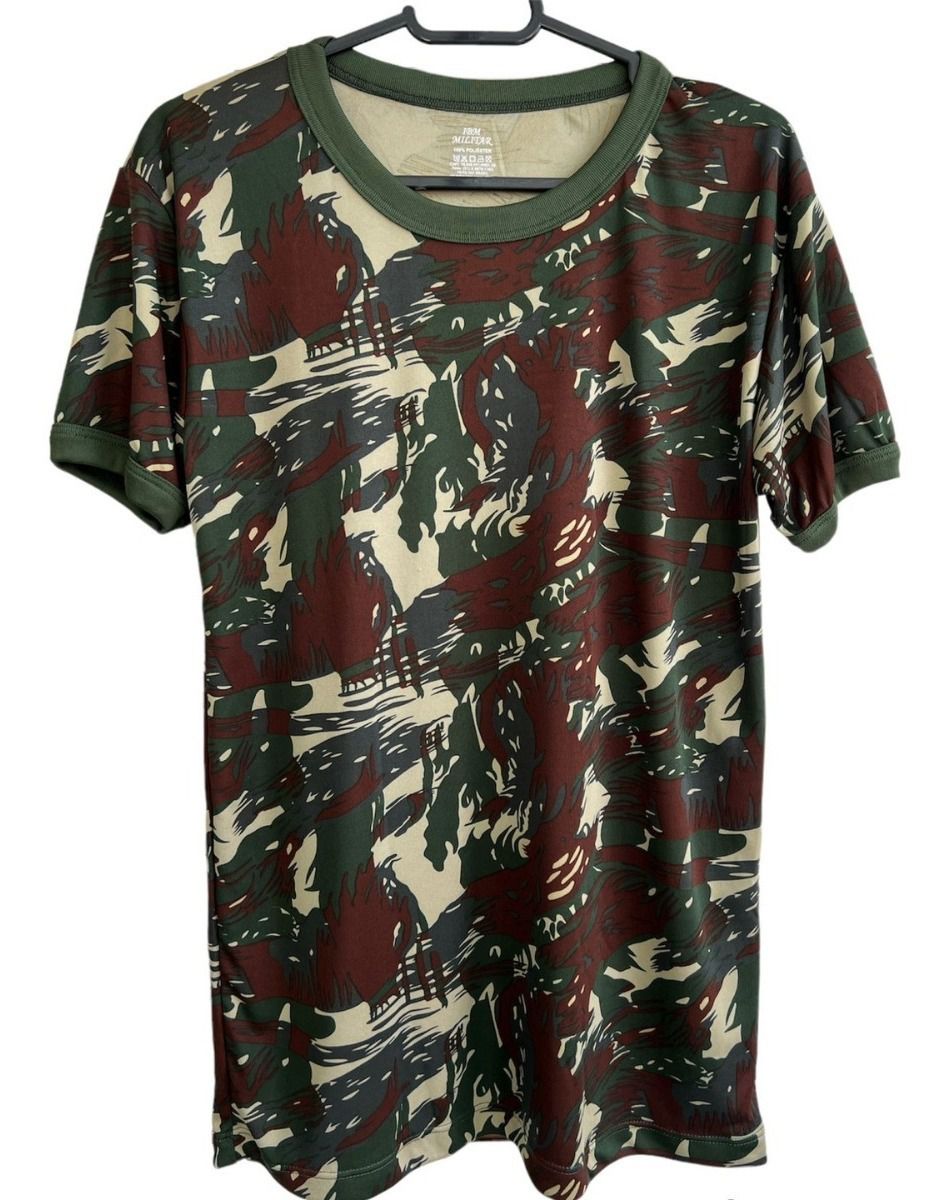 Camiseta camuflada deals exercito dry fit