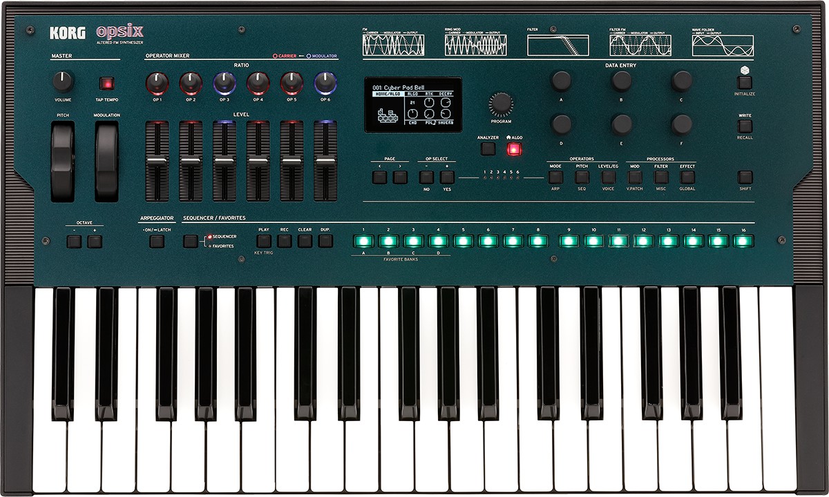 Teclado sintetizador Korg Opsix - Sintetizador FM - Classic Keyboards -  Especialistas em Teclados