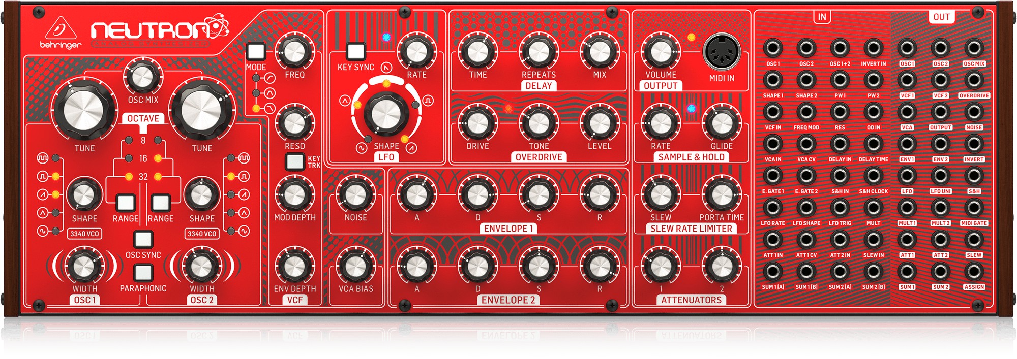 Behringer Neutron - Sintetizador Analógico Semi-modular - Confira - Classic  Keyboards - Especialistas em Teclados