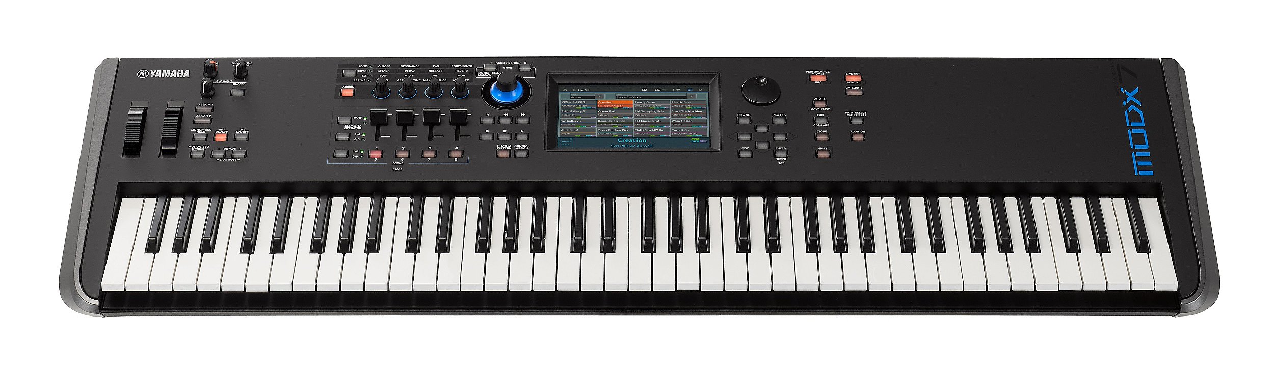 Teclado Yamaha MODX7 Sintetizador com 76 Teclas - Seminovo - Classic ...