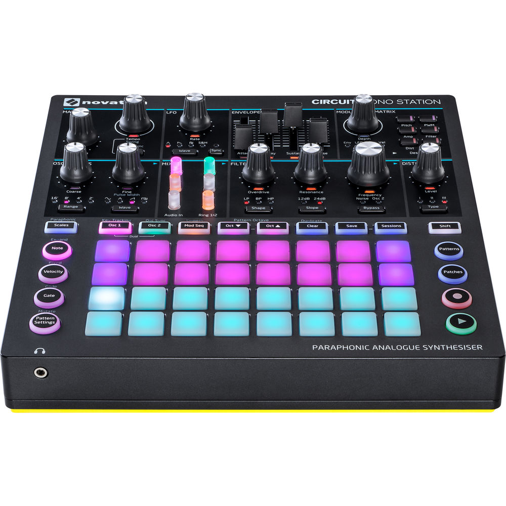 Novation Circuit Mono Station Sintetizador Controlador USB MIDI Classic Keyboards