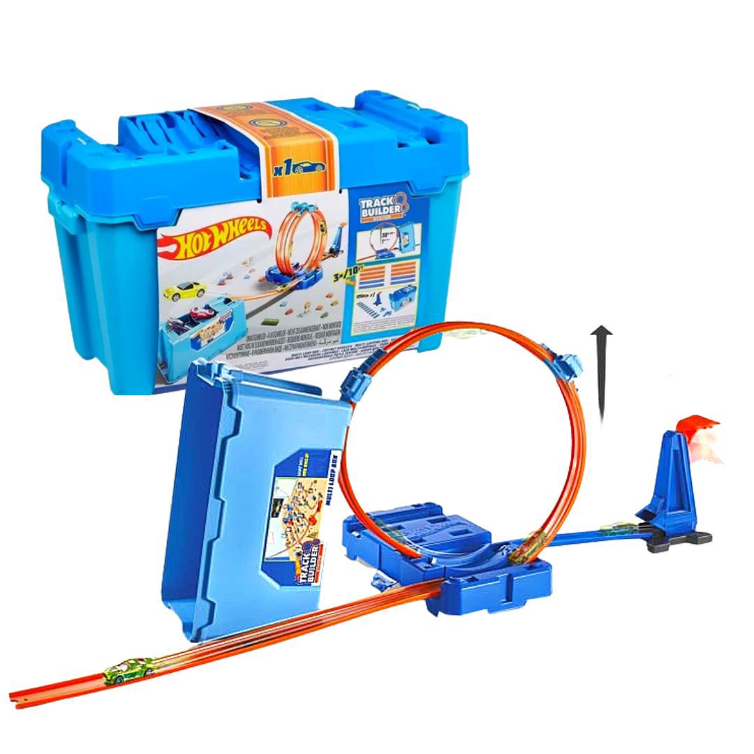 Hot Wheels Track Builder Multi Loop Box