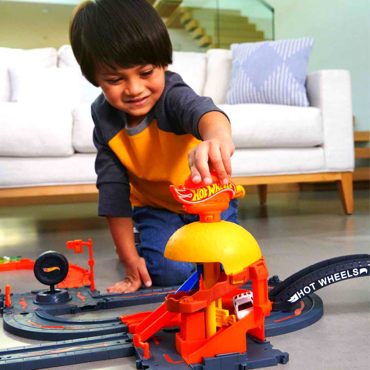 Hamburguesas Pistas De Hot Wheels De Juguete Pista De Carros Hot