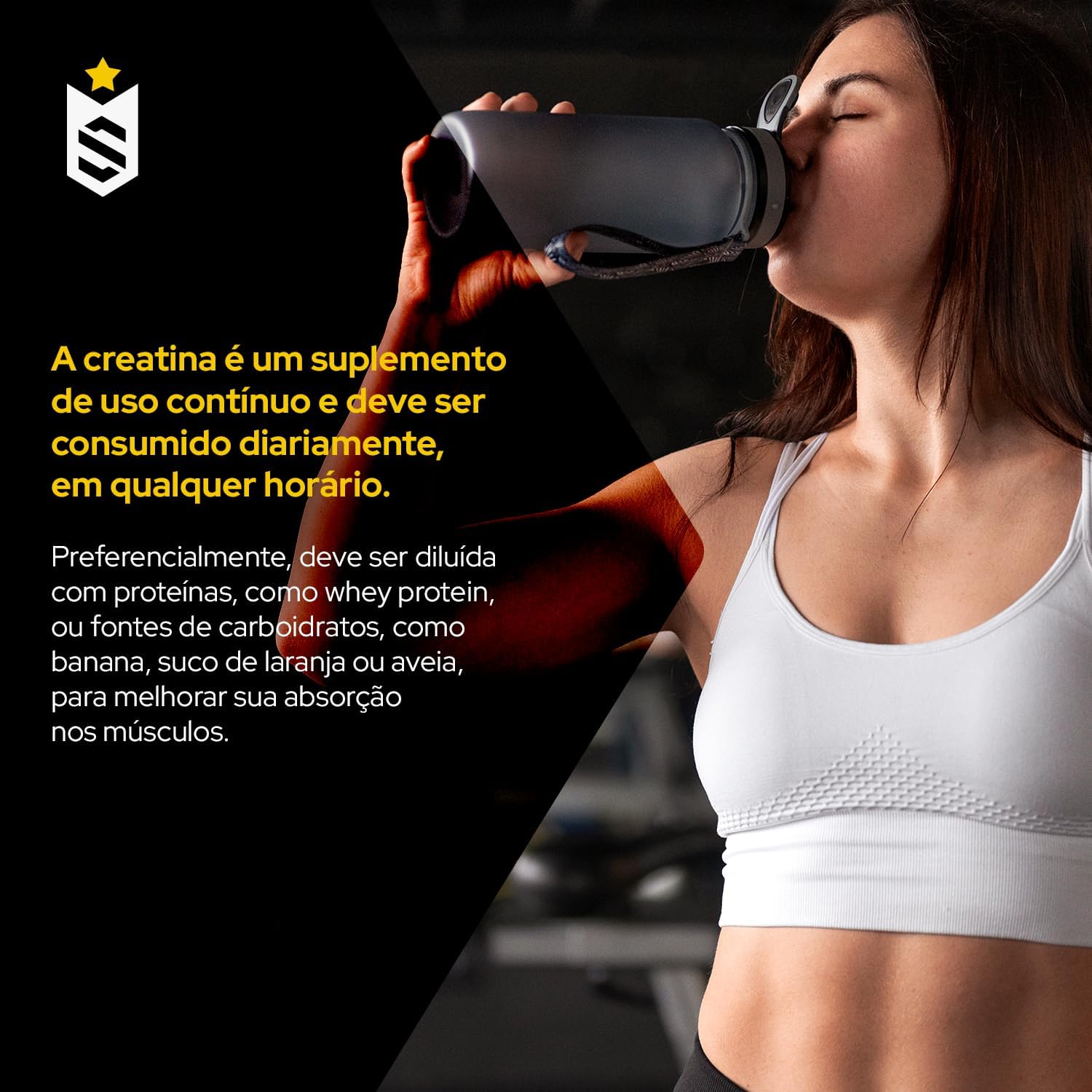 Creatina Monohidratada 1Kg - 100% Pura Importada - Soldiers Nutrition