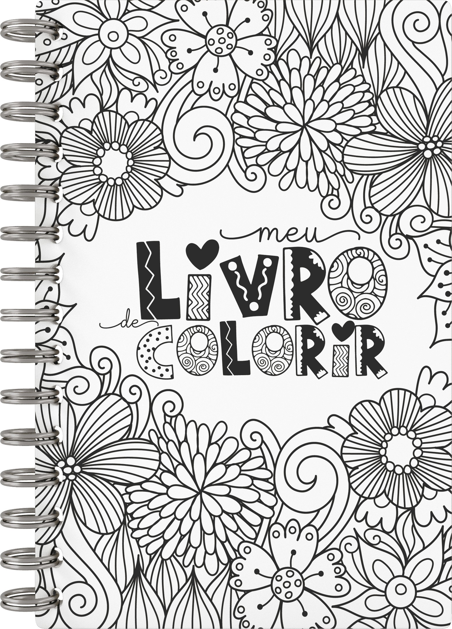 Livro de Colorir Adulto, Caderno para Colorir, Pintura, Desenho