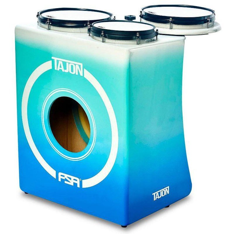 Bateria Cajón FSA Tajon Master Plus TAJ25 Blue Fade Mini Bateria Cajón Compacta Com 10 OFF na