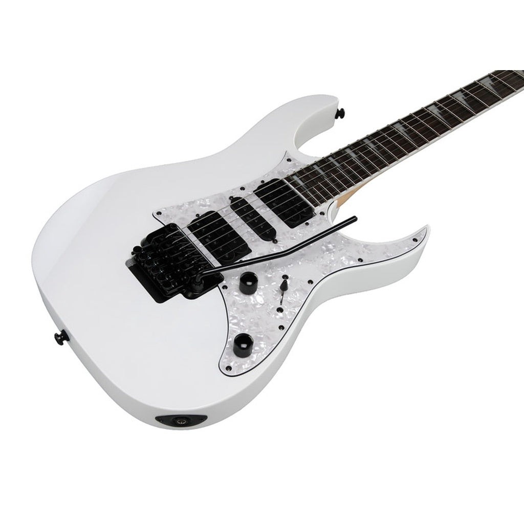 Guitarra Elétrica Ibanez Strato Rg350 Dxz Wh Branca Com 10% OFF na