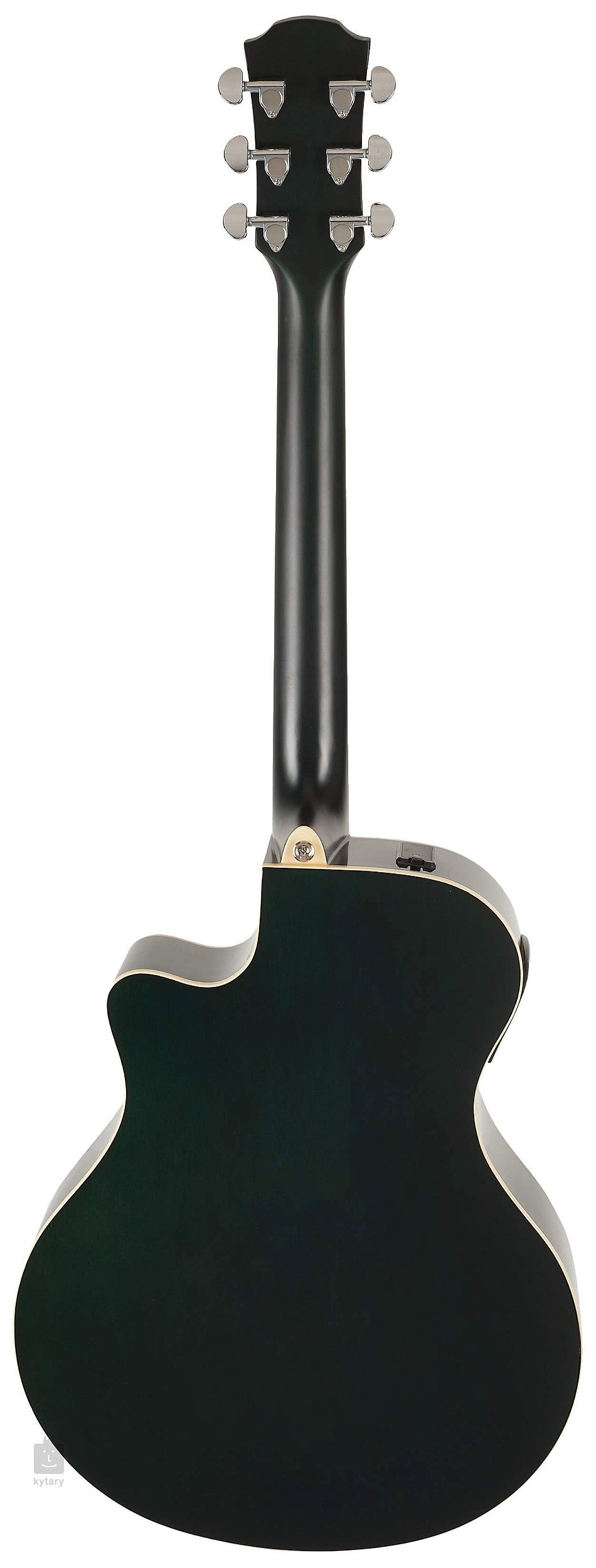 Violão Eletroacústico Aço Oriental Yamaha APX600 Blue Burst Com 10