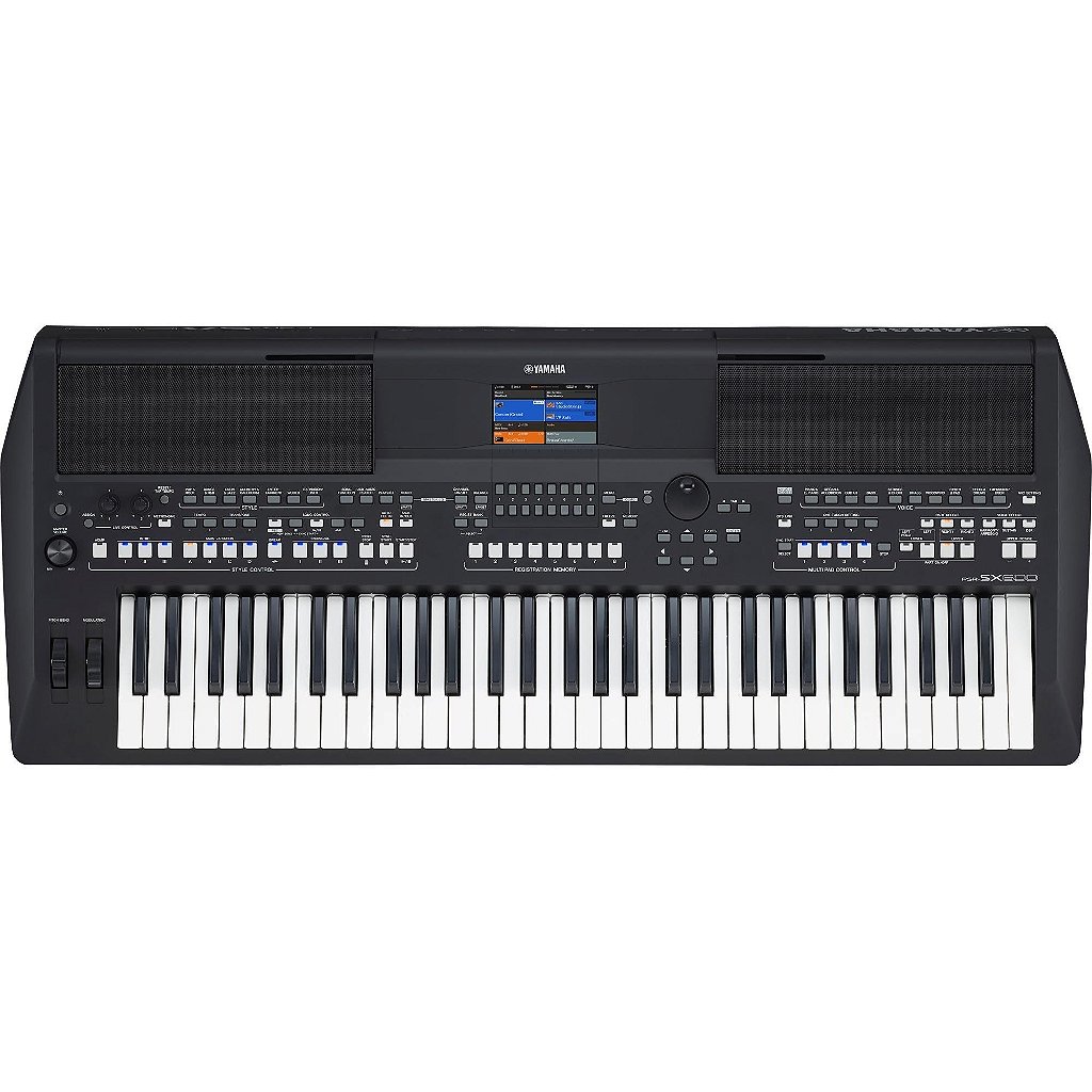 Teclado Yamaha Arranjador Psr Ew425 + Capa + Suporte + Pedal +