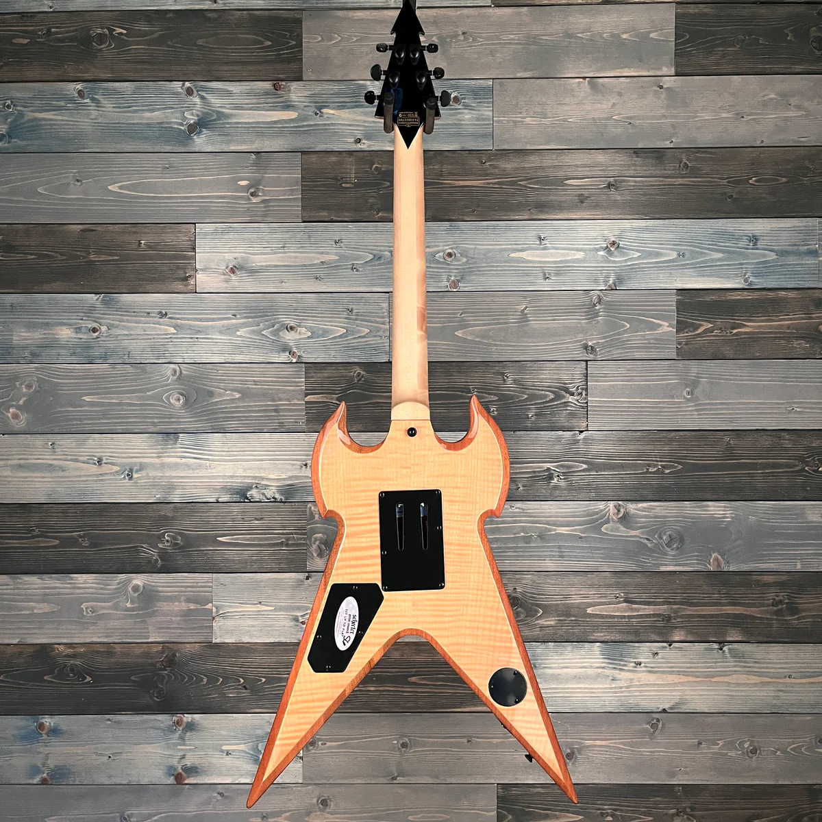 Guitarra Wylde Audio Warhammer FR Norse Dragon Raw Top com