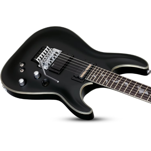 Guitarra Schecter Damien Platinum-6 FR-S SBK Satin Black com