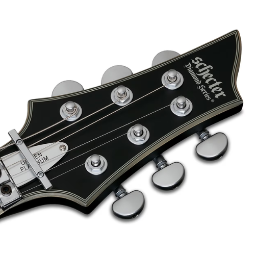 Guitarra Schecter Damien Platinum-6 FR-S SBK Satin Black com