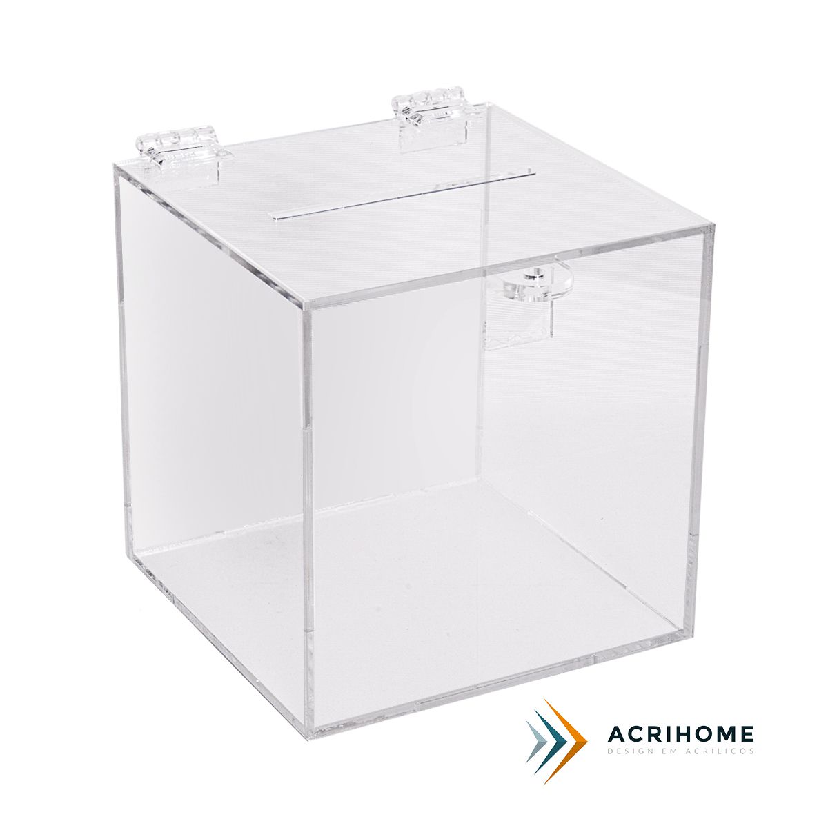 Urna de Acrílico Transparente - Melhor Preço | ACRIHOME - Acrihome Design  em Acrílicos