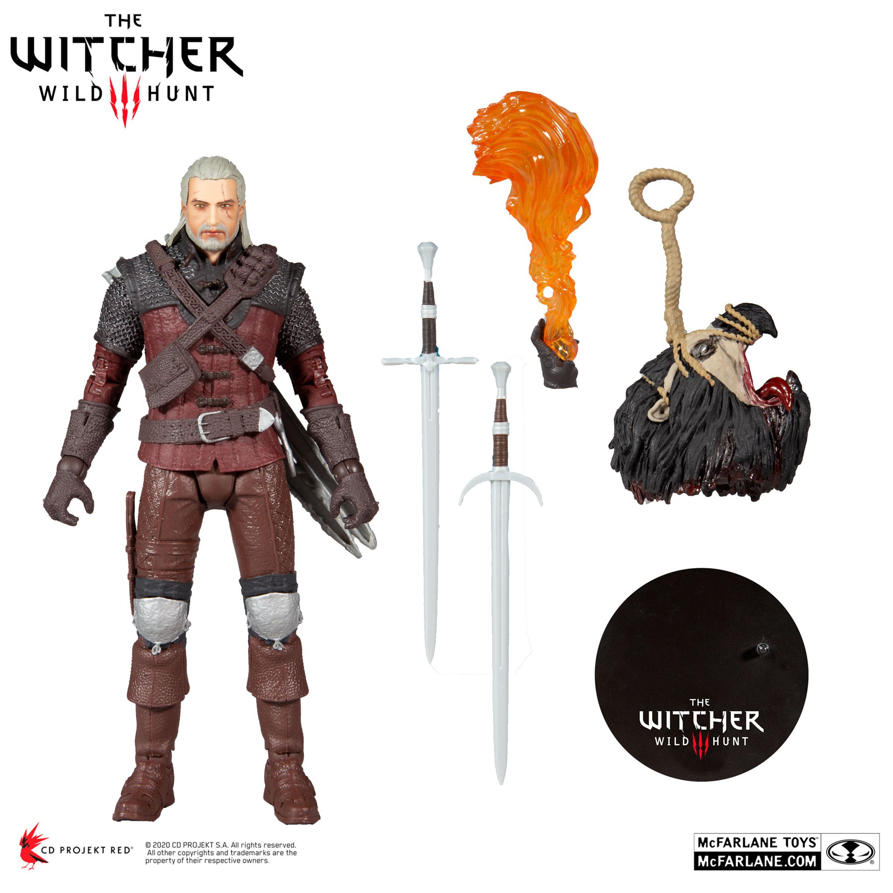 The Witcher Wild Hunt Geralt フィギュア Action Figure Geralt Hearts of Stone - The Witcher 3 Wild Hunt