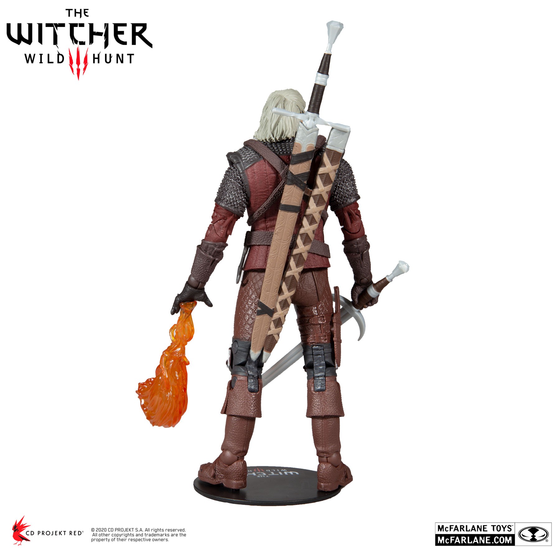 ACTION FIGURE GERALT DE RIVIA - THE WITCHER 3 - McFARLANE - DS