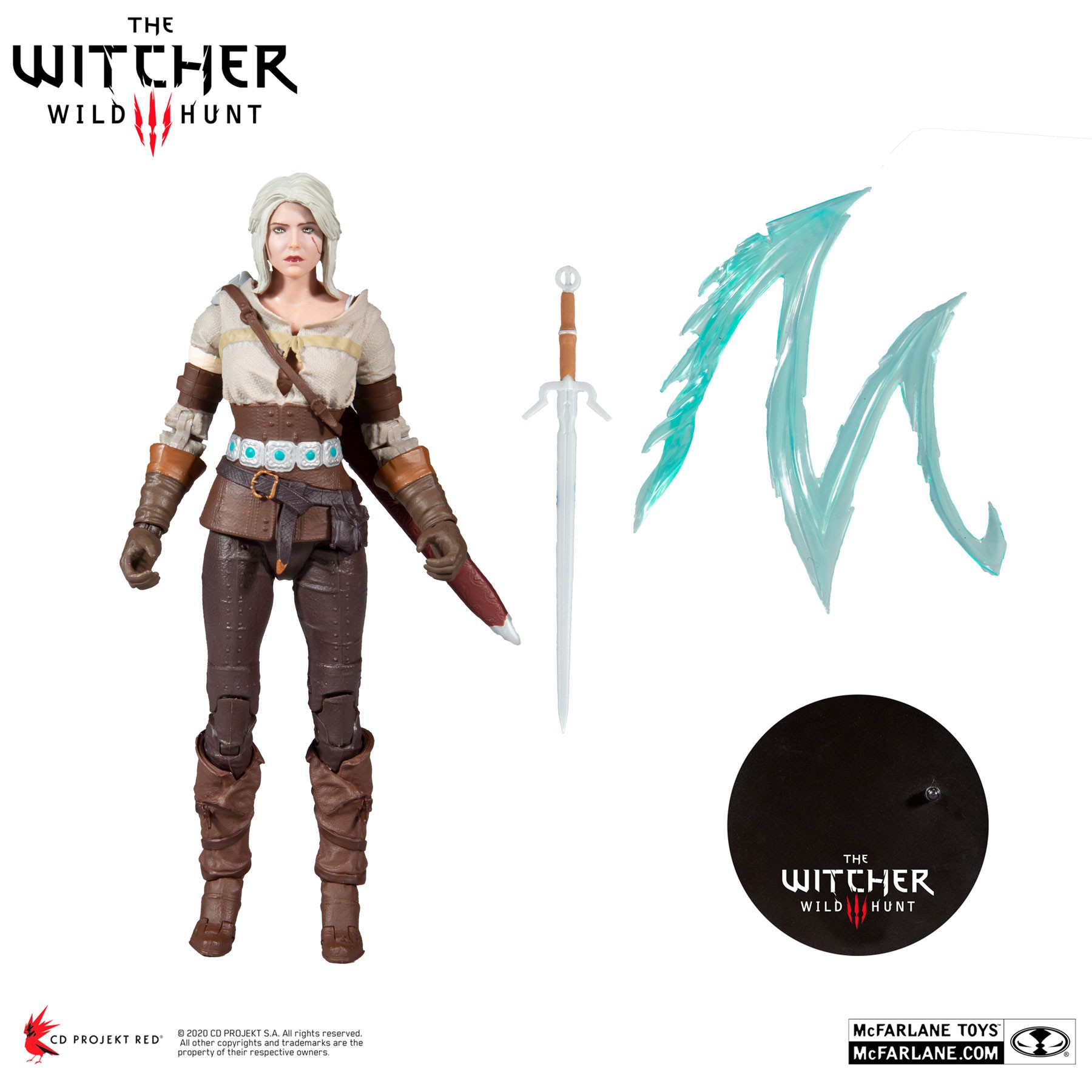 ACTION FIGURE CIRI - THE WITCHER 3 WILD HUNT - DS Games Atibaia
