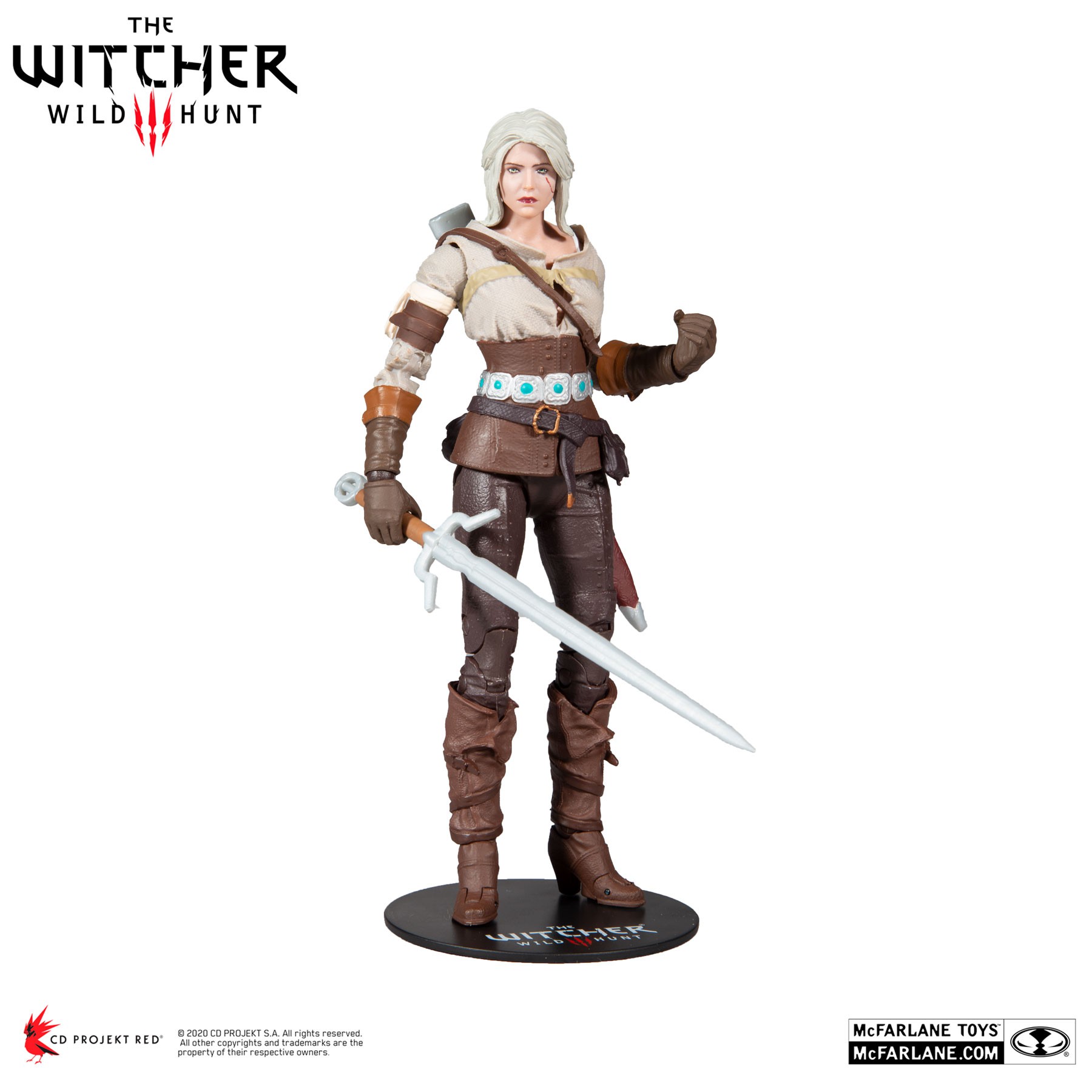 ACTION FIGURE CIRI - THE WITCHER 3 WILD HUNT - DS Games Atibaia