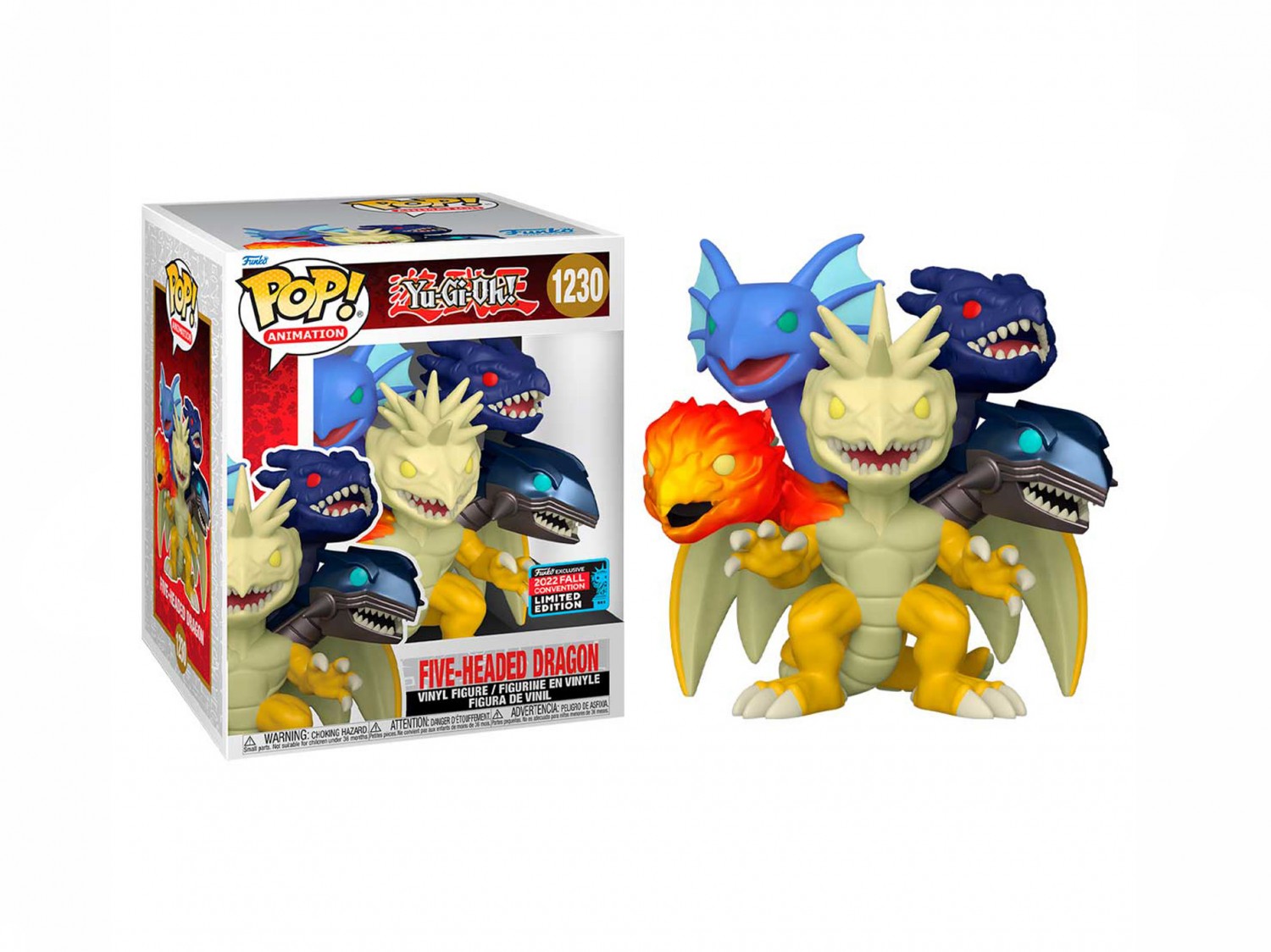 FUNKO POP YU-GI-OH 25TH - FIVE-HEADED DRAGON 1230 - DS Games Atibaia