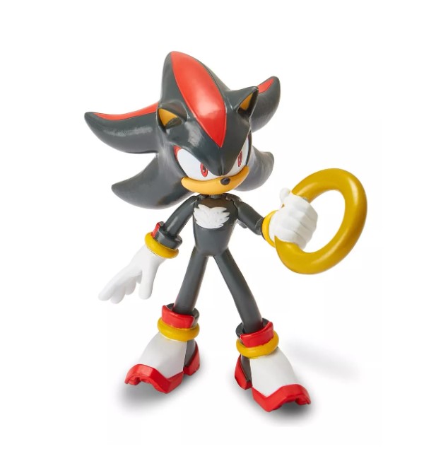 BONECO SHADOW THE HEDGEHOG - ACTION FIGURE MONTÁVEL 10 CM - DS Games ...