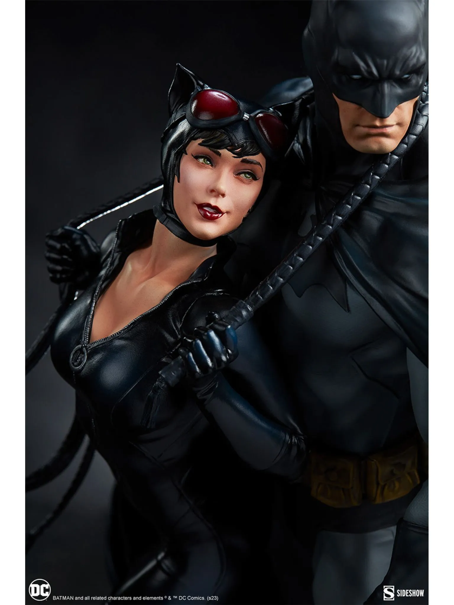 BATMAN & CATWOMAN スタチュー コトブキヤ ESTÁTUA BATMAN AND CATWOMAN - DIORAMA - SIDESHOW - DS Games Atibaia