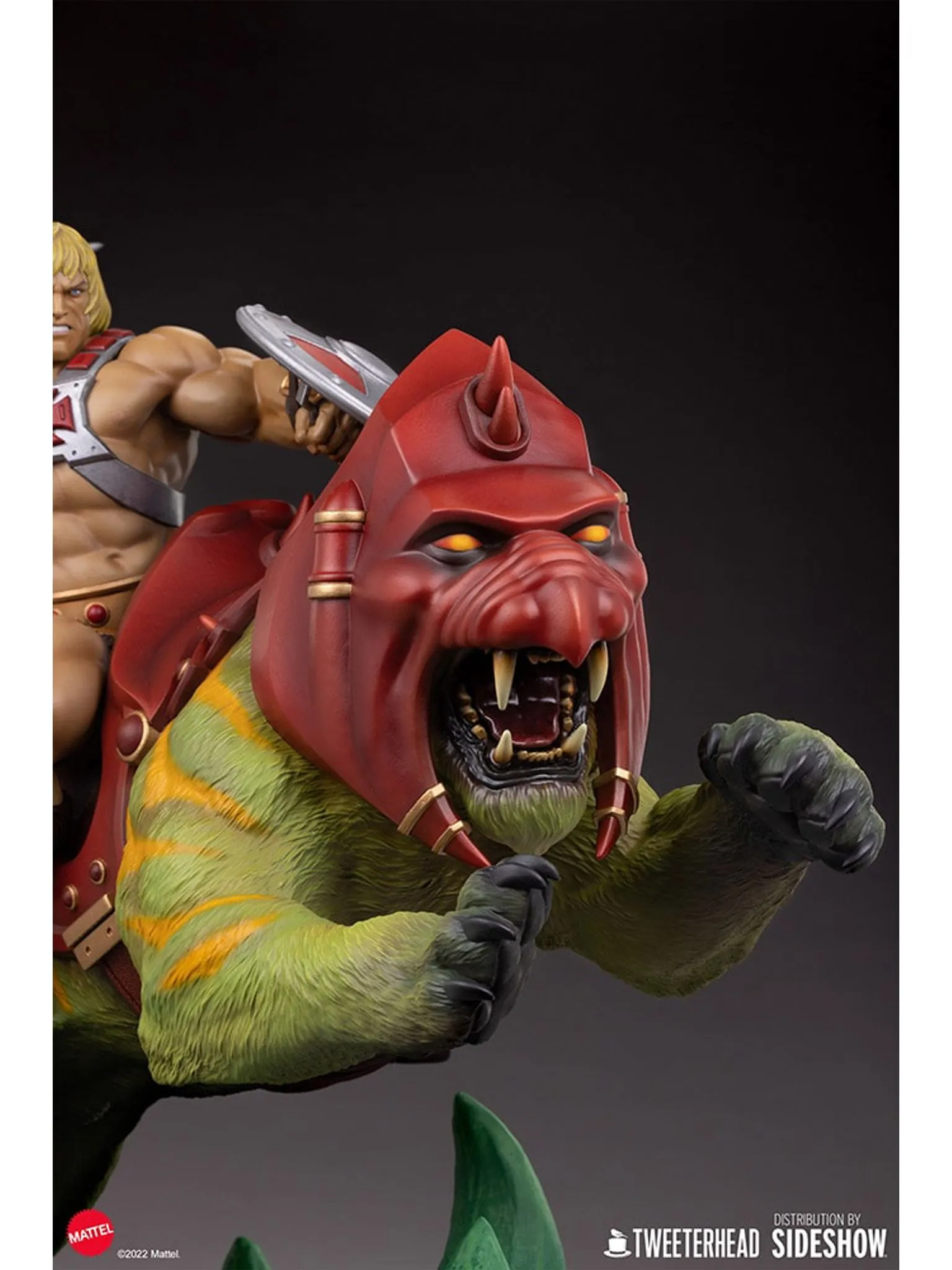 ゲーム・おもちゃ・グッズ Tiger of heman figure HE-MAN e GATO GUERREIRO CLASSIC - DELUXE ART - TWEETERHEAD - DS