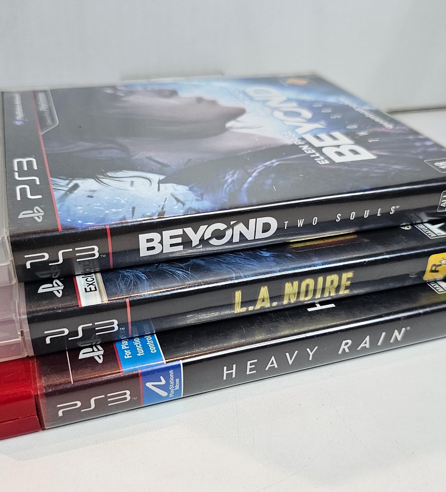 KIT JOGOS PS3 - BEYOND, L.A. NOIRE, HEAVY RAIN - USADOS - DS Games