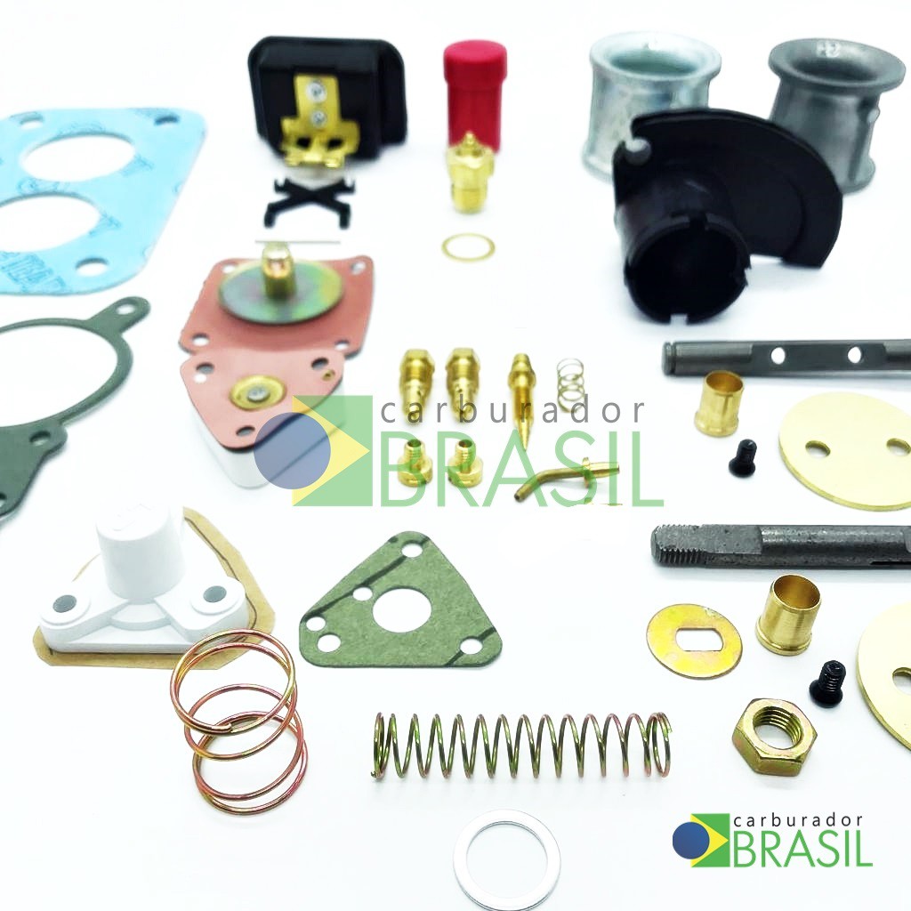 Kit De Reparos Para Carburador Solex H 34 SEIE Opala Caravan ...