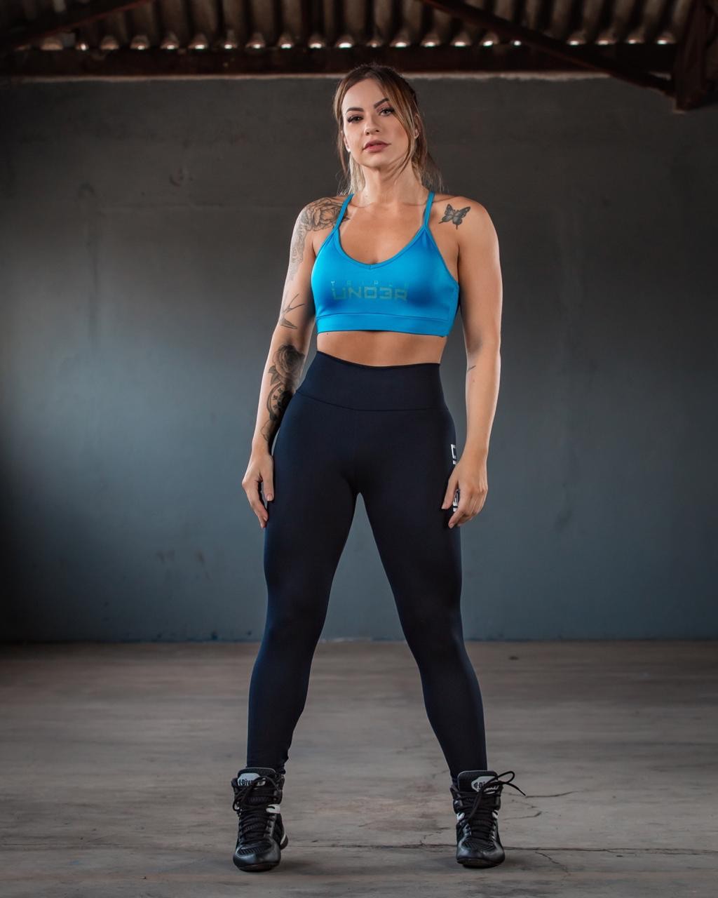 Cindy Ivory Ponte Legging with Sheer Panel