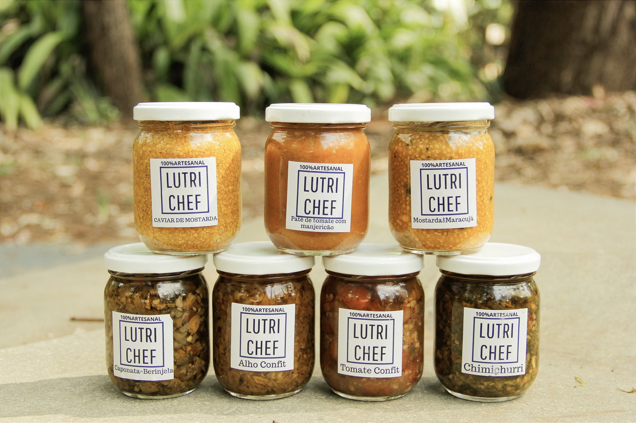 Combo Antepastos 7 sabores artesanais vegano | LUTRI CHEF - Lutri Chef ...
