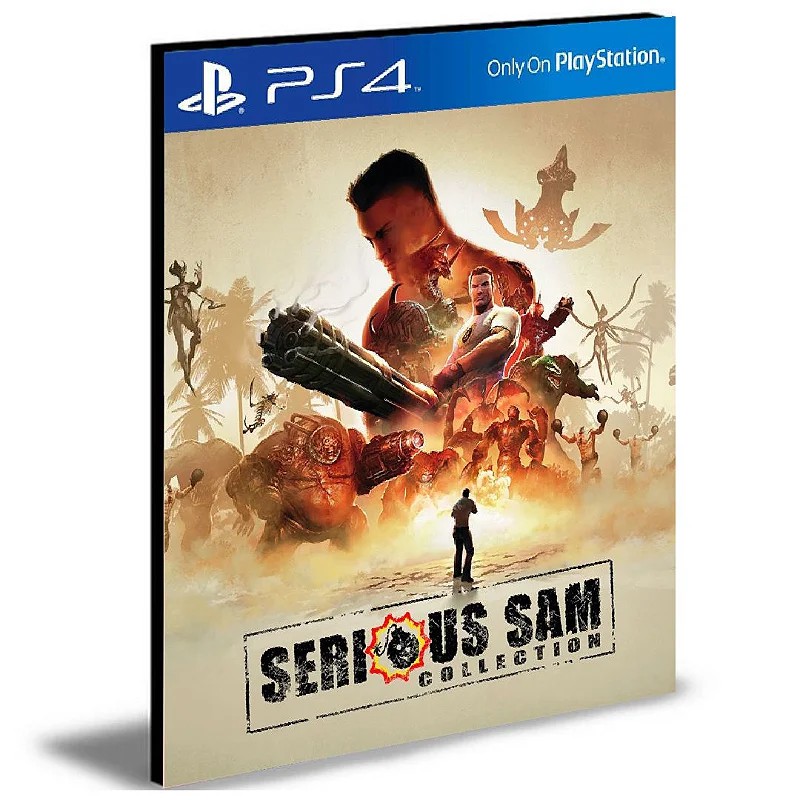 Serious Sam Collection Ps4 e PS5 Mídia Digital - Rafa Gamer