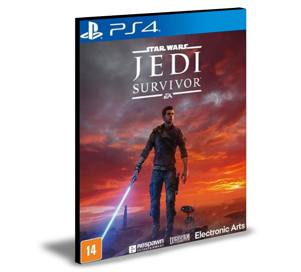 STAR WARS Jedi Survivor PS4 Midia Digital Rafa Gamer