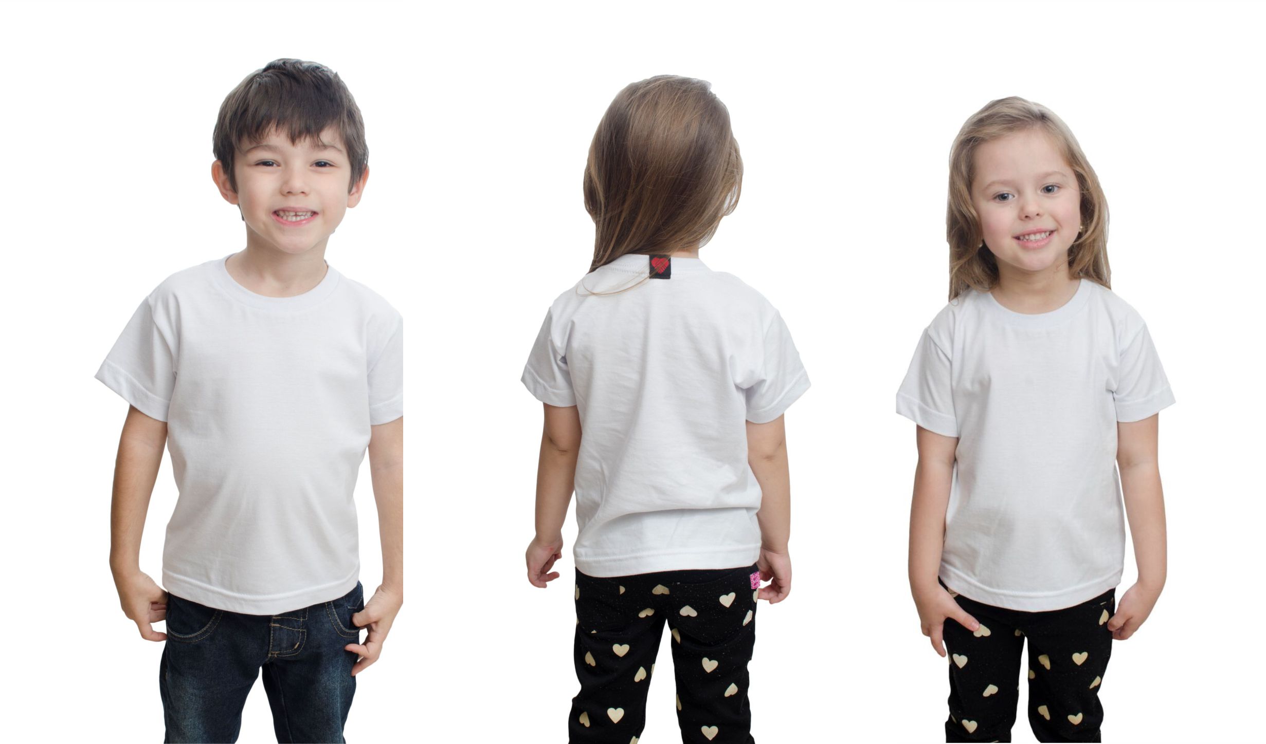 Pacote 2 Camisetas Manga Longa - Meninos E Meninas | Algodão Confortável | Branco 9-10 Anos