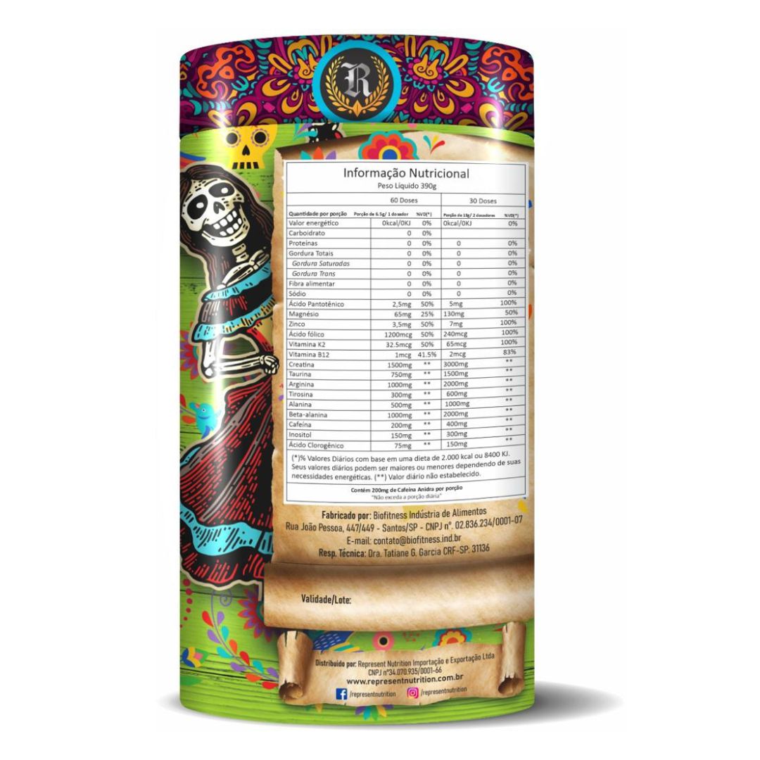 Crazy Juice Pré Workout 60 Doses Represent Nutrition Represent