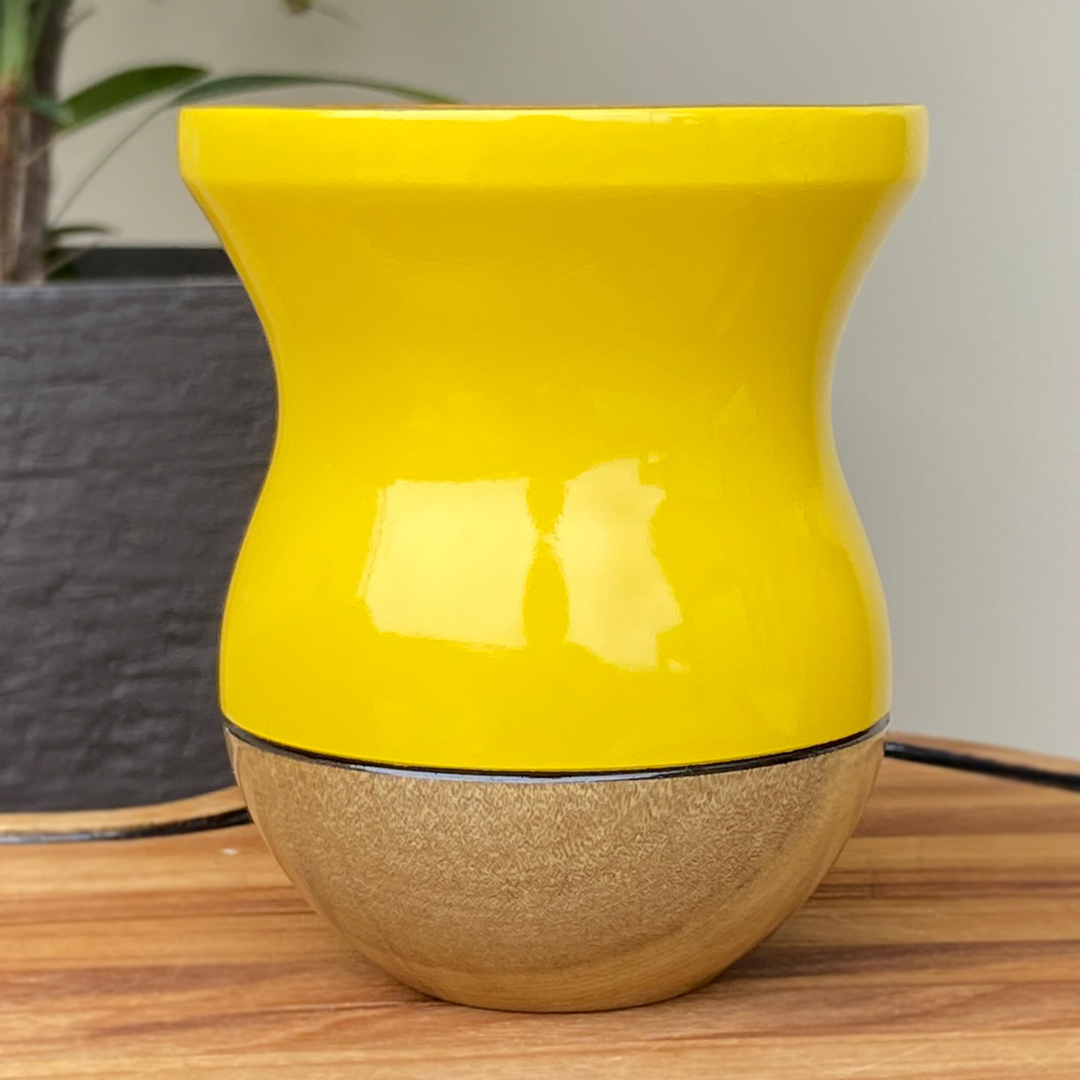 Cuia Bicolor Personalizada - Diversas cores - TCHÁFINO