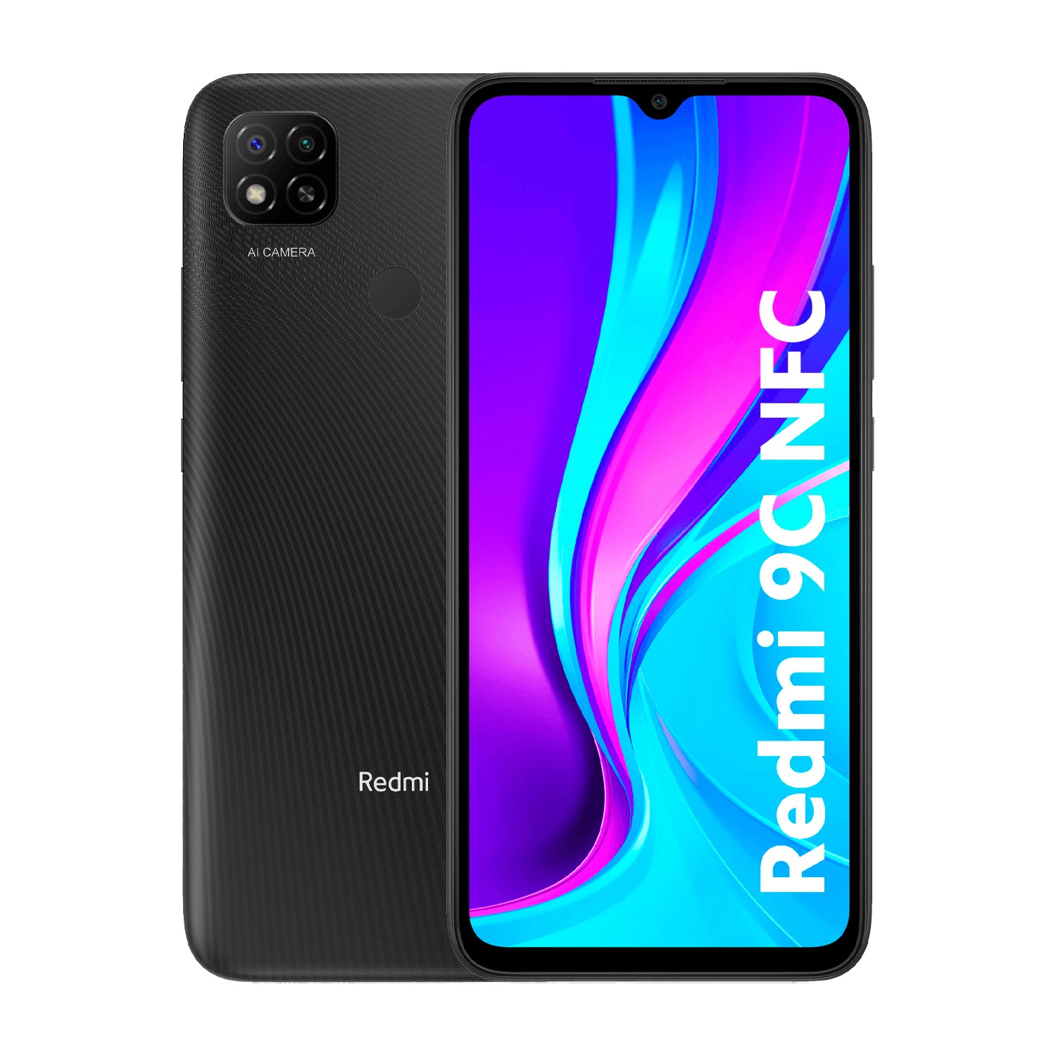 redmi 9c nfc 3 64gb midnight grey