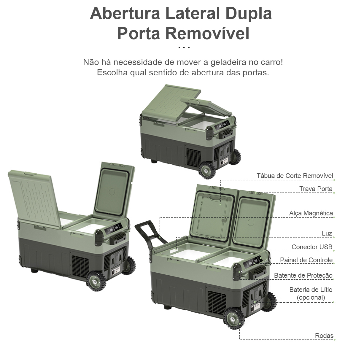 トリムクールDX ３個 Geladeira e Freezer Automotiva 30 Litros Quadrivolt - DX-COLD