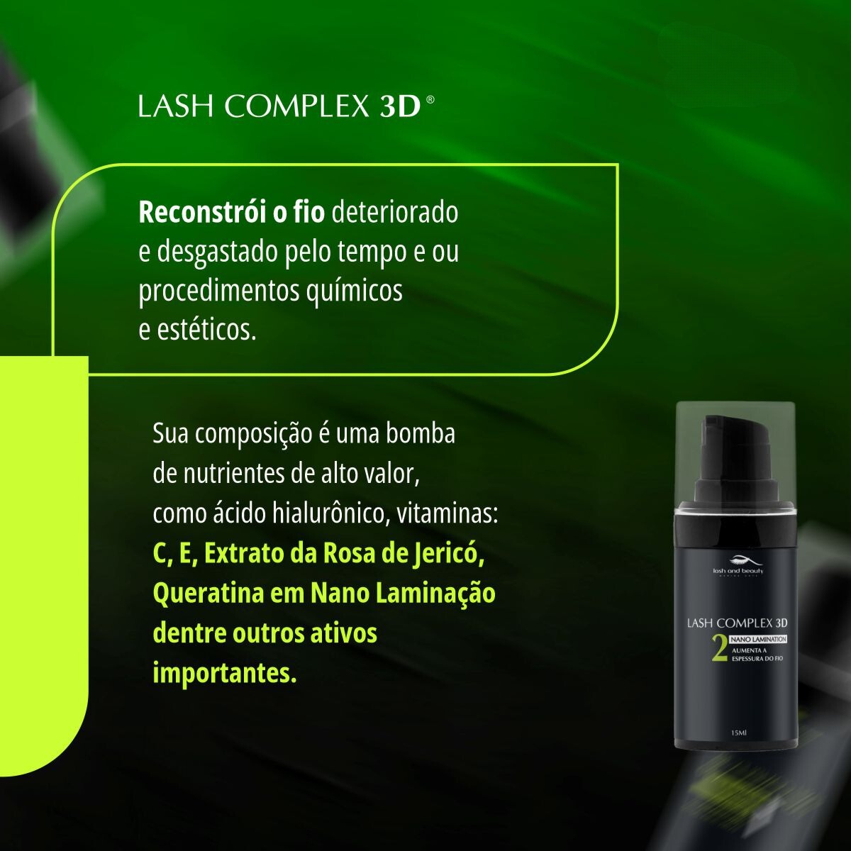 Complex 3d COMPLEX 3D LASH BRASIL - LOJA ROSA